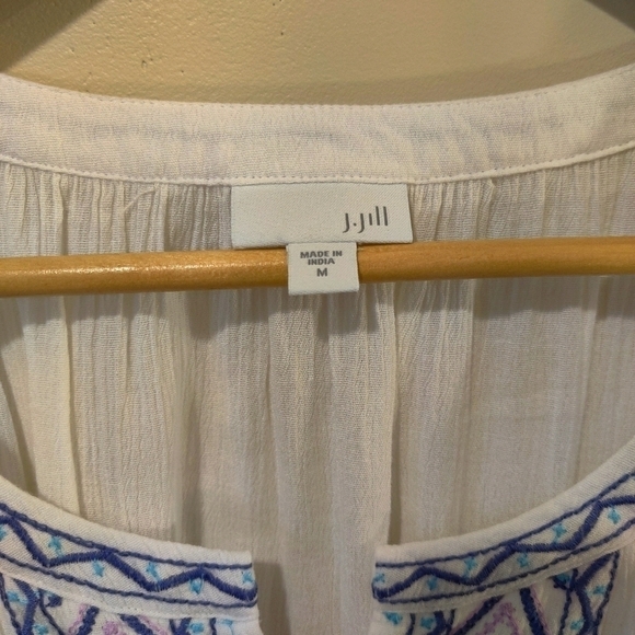 J.Jill peasant tunic top M - Picture 6 of 7